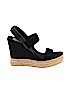 Tory Burch Black Wedges Size 7 - photo 1