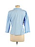 Ann Taylor Blue 3/4 Sleeve Blouse Size 14 (petite) - photo 2