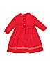 Frances Johnston 100% Cotton Solid Red Dress Size 4 - photo 2