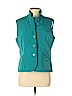 Talbots 100% Polyester Green Vest Size M (petite) - photo 1