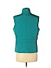 Talbots 100% Polyester Green Vest Size M (petite) - photo 2
