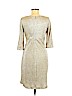 Lauren by Ralph Lauren 100% Polyester Gold Cocktail Dress Size 6 (petite) - photo 2