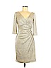 Lauren by Ralph Lauren 100% Polyester Gold Cocktail Dress Size 6 (petite) - photo 1