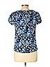 Style&Co Blue Short Sleeve Top Size L (petite) - photo 2
