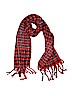 Something Navy 100% Polyester Plaid Red Scarf One size - photo 1