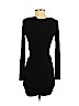 Theory 100% Rayon Black Casual Dress Size P (petite) - photo 2