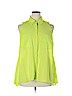Kim Rogers Signature 100% Polyester Green Sleeveless Blouse Size 1X - photo 1