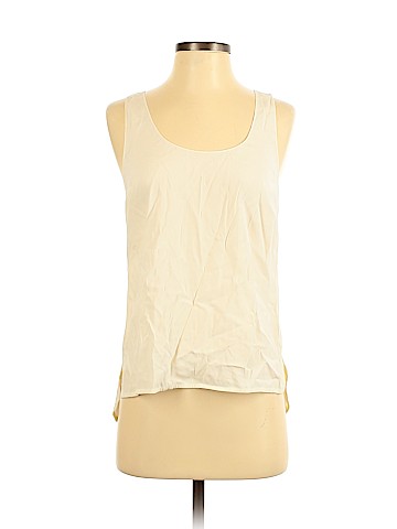 Vince. Sleeveless Silk Top (view 1)