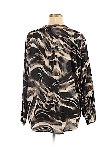 Calvin Klein Long Sleeve Blouse (view 2)