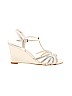 David's Bridal Tan Wedges Size 7 - photo 1