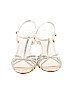 David's Bridal Tan Wedges Size 7 - photo 2