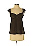 Chaiken 100% Silk Black Sleeveless Silk Top Size P (petite) - photo 1