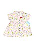 Carter's 100% Cotton Ivory Dress 6-9 MO / 9 MO - photo 1