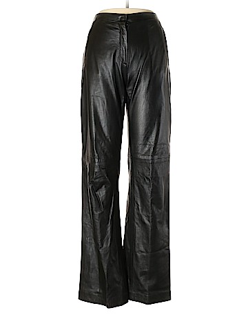 Armani Collezioni Leather Pants (view 1)