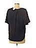 Gap Blue Short Sleeve Top Size M (petite) - photo 2