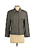 Bogner Gray Wool Blazer Size 8 - photo 1