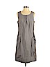 Mossimo 100% Cotton Gray Casual Dress Size M - photo 1