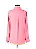Express 100% Polyester Pink Long Sleeve Blouse Size M - photo 2