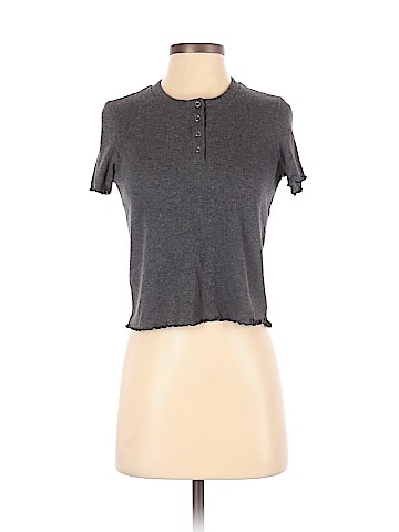 American Eagle Outfitters Short Sleeve Henley (view 1)