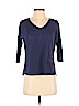 J.jill Blue 3/4 Sleeve Top Size XS (petite) - photo 1