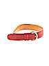 Coach 100% Leather Solid Red Leather Belt Size S - photo 1