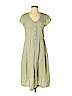 LACAUSA 100% Cotton Green Casual Dress Size S - photo 1