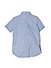 Gap Kids 100% Cotton Solid Blue Short Sleeve Button-Down Shirt Size 4 - 5 - photo 2