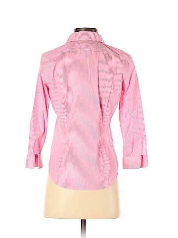 Lauren by Ralph Lauren 3/4 Sleeve Button-Down Shirt (view 2)