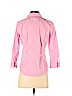 Lauren by Ralph Lauren 100% Cotton Pink 3/4 Sleeve Button-Down Shirt Size P - Sm - photo 2
