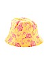 Gap 100% Cotton Floral Orange Sun Hat Size Sm - Med - photo 1