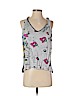 Tiny 100% Rayon Gray Sleeveless T-Shirt Size S (petite) - photo 1