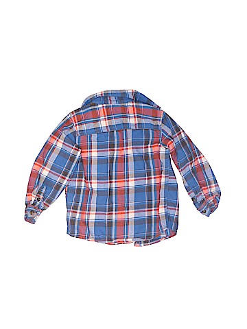 Carter's Long Sleeve Button-Down Shirt (view 2)