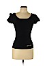 Moschino Jeans Black Short Sleeve Top Size 10 - photo 1
