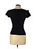 Moschino Jeans Black Short Sleeve Top Size 10 - photo 2