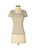 Ann Taylor Gold Short Sleeve Silk Top Size S (petite) - photo 1