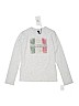 Papermoon Gray Long Sleeve T-Shirt Size 14 - photo 1