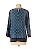 Ann Taylor LOFT Outlet 100% Polyester Blue 3/4 Sleeve Blouse Size S - photo 2