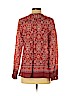 Ann Taylor LOFT Red Long Sleeve Blouse Size S - photo 2
