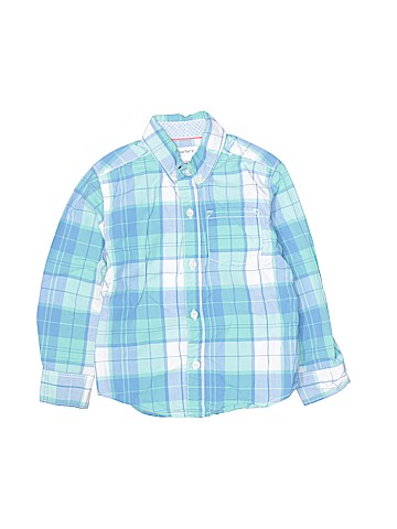 Carter's Long Sleeve Button-Down Shirt (view 1)