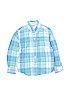 Carter's 100% Cotton Blue Long Sleeve Button-Down Shirt Size 3T - photo 1