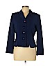 Le Suit 100% Polyester Blue Blazer Size 10 (petite) - photo 1