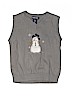 Cherokee 100% Cotton Gray Sweater Vest Size 5T - photo 1