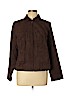 Studio Works 100% Polyester Brown Jacket Size 12 (petite) - photo 1