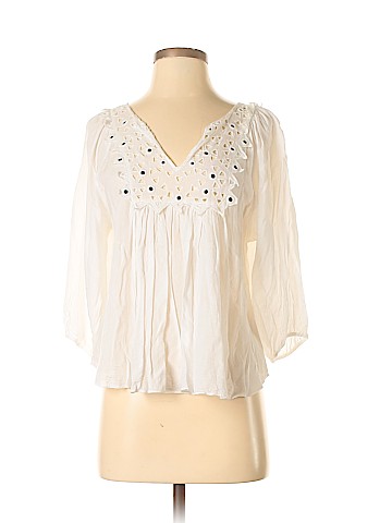 Rebecca Taylor 3/4 Sleeve Blouse (view 1)