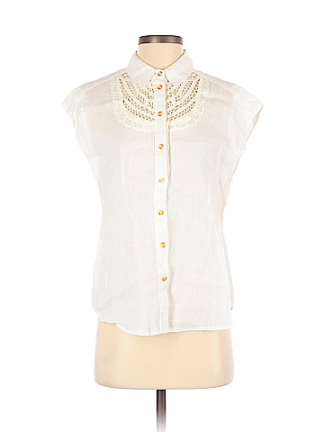 Maeve Short Sleeve Button-Down Shirt (view 1)