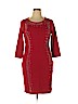 Calvin Klein Red Casual Dress Size XL - photo 1