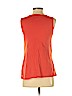 Motherhood 100% Cotton Orange Sleeveless Top Size S - photo 2