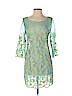 Yoana Baraschi 100% Silk Blue Cocktail Dress Size 2 - photo 1