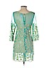Yoana Baraschi 100% Silk Blue Cocktail Dress Size 2 - photo 2