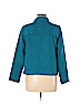 Studio Works 100% Polyester Blue Jacket Size M (petite) - photo 2